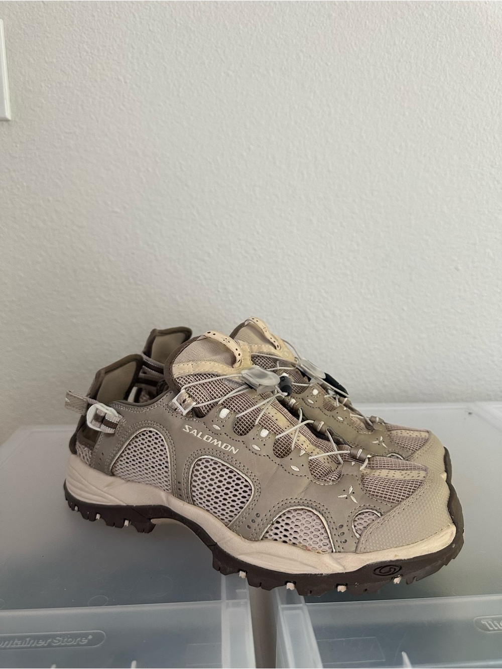 Salomon Techamphibian 2 in Beige, Size 9, Mens
